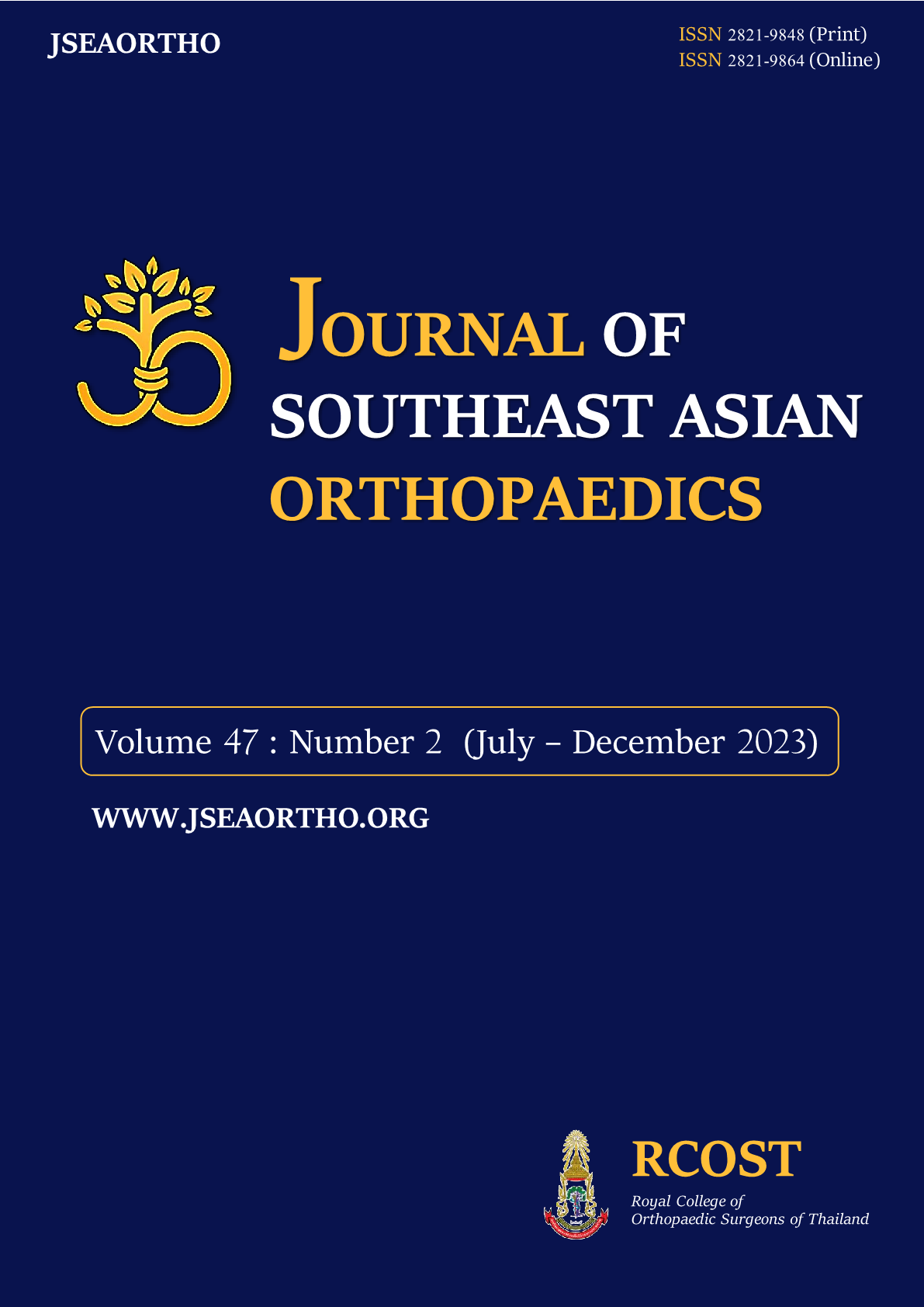 					View Vol. 47 No. 2 (2023): July - December
				